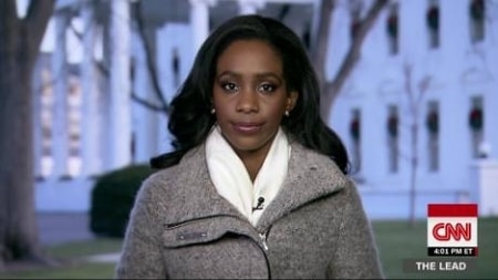 Abby on Cnn reporting on the news relating to White House as a correspondent